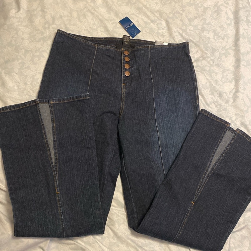Vintage with tags Mid Rise wide leg jeans